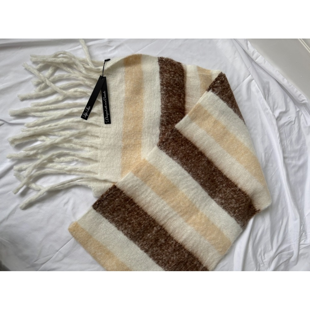 Soft Striped Scarf